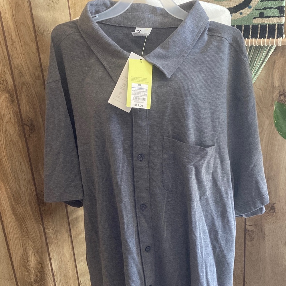 All in Motion Light Gray Top